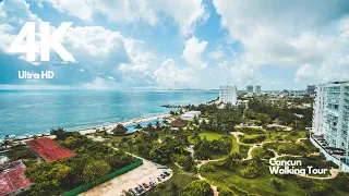 Cancun, Mexico - Cancun Beach Walking Tour [4K] - Video Walk【4K】🇲🇽