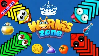 Woarm zone io snacks game || Berlian best game rating #vsboy420