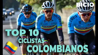 TOP 10 CICLISTAS COLOMBIANOS