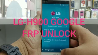 LG-H900 google FRP unlock