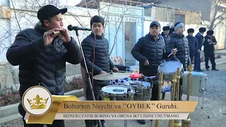 Jonli ijro O'zbegim to'ylari Buloqboshi tuman Bobur Nay va ’’OYBEK’’ Guruhi. Otmagay tong