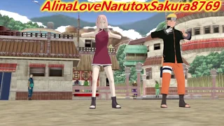 (MMD) (NARUTO) Naruto X Sakura {No Title}