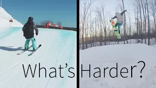 What's Harder: Skiing or Snowboarding?