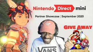 Reaction! Nintendo Direct Mini: Partner Showcase September 2020 + Mario 3D All-Stars give away!