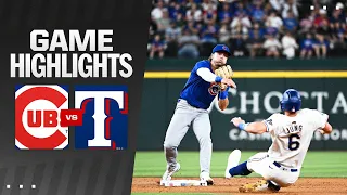 Cubs vs. Rangers Game Highlights (3/30/24) | MLB Highlights