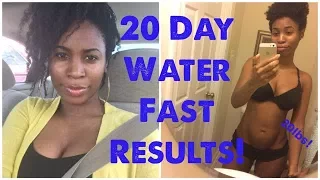 What a 20 day water fast did to my BODY!