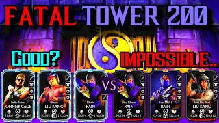 I GIVE UP! | EDENIAN Tower Fatal 200 Boss Battle | Edenian Fatal Tower 200 Fight | MK Mobile