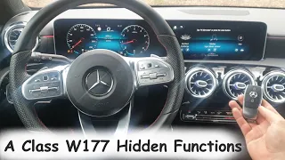 W177 A class Hidden Features - Mercedes A200 MBUX