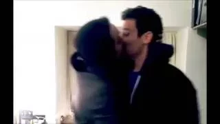 Lin Manuel Miranda kisses Groffsauce