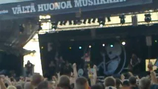 Turmion Kätilöt rap + Tirehtööri live Kuopiorock 2011