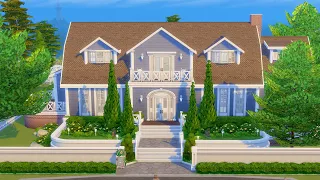 Building a Blue Mansion in The Sims 4 (Streamed 11/7/20)