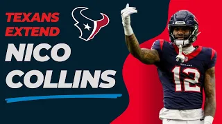 Houston Texans Extend Wide Receiver Nico Collins!