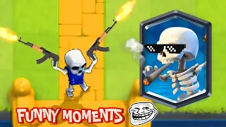 Funny Moments & Fail & Glitch / Part 2 | #2 - CLASH ROYALE