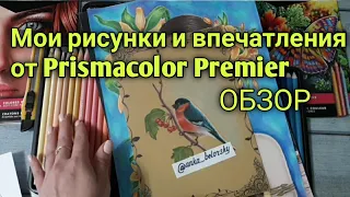 Prismacolor Premier. ОБЗОР. Мои впечатления и рисунки