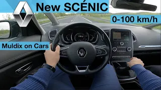 Renault Scénic Energy DCi 110 POV Test Drive + Acceleration 0-100 km/h