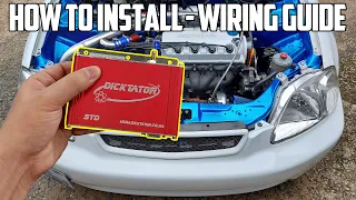 How to Install Dicktator ECU - Wiring & Sensors Guide