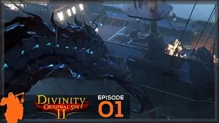 Snakes on a ship | Divinity: Original Sin 2 - Let's Play E01 - [Co Op] [Tactician] [Campaign]