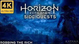 Horizon Zero Dawn Side Quest Walkthrough | Very Hard No Damage | Robbing the Rich