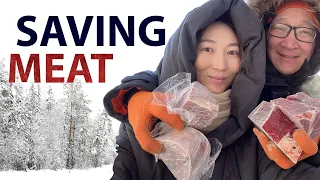 It's getting warmer in Yakutsk. How to save meat on the balcony? A simple household hacks