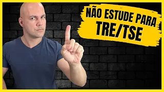 Não estude para o concurso unificado do TRE/TSE