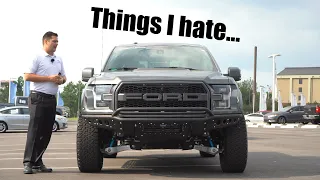 10 Things I hate about my Ford Raptor...