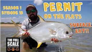 Permit On The Flats | Fly Fishing | The Full Scale