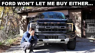 Ford Refuses To Sell Me A Raptor R And Bronco Raptor...