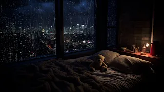 The Miracle Of The Sound Of Window Rain Brings Relaxation To The Soul