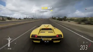 top speed 291,423mph,469kmh lamborghini diablo GTR 1999 FH5.