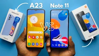 Samsung Galaxy A23 vs Redmi Note 11 - Which $200 phone is better ?