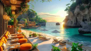 Seaside Cafe Morning Jazz - Serene Ambiance for Relaxation, Study and Work | Smooth Jazz Delights