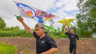 NERF GUN KITE BATTLE SHOT 6 | CUỘC CHIẾN THẢ DIỀU