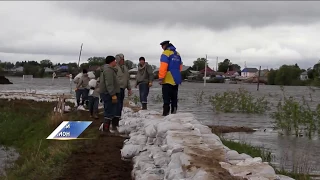 Два поселка в Усть-Ишимском районе оказались отрезаны из-за паводка