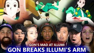 Gon confronts Illumi Reaction Mashup!!