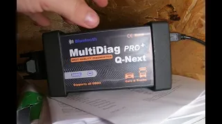 Instalacja Testera 👉 MultiDiag Pro + Q-Next + DELPHI 🚗💽🔌