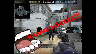 Next level rage in CS:GO