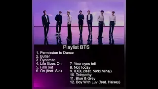 Playlist BTS 🫰Top music k-pop / 방탄소년단 재생목록 #BTS #Playlist #music