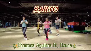 SANTO by Christina Aguilera ft. Ozuna // Zumba // YayAdaBabe // Choreography