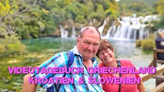 Durch die BORA mit dem Wohnmobil | Nationalpark Krka - die Wasserfälle | Unsere Griechenlandreise