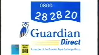 Guardian Direct advert - Broadcast 12th May 1995 Channel 4 (UK)