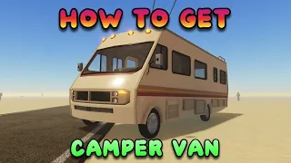 HOW TO GET A CAMPER VAN (RV) IN A DUSTY TRIP ROBLOX