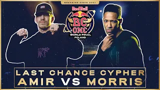 B-Boy Amir vs. B-Boy Morris | Last Chance Cypher | Red Bull BC One World Final Poland 2021