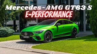 Mercedes-AMG GT 63 S E-Performance Green Hell Magno (843hp) - Sound & Walkaround | Cars by Vik