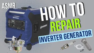 Repairing a Powerhorse 4500 inverter. ASMR.  #diy #repair #powerhorsegenerator #predatorgenerator