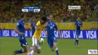 HD Brazil VS Italy 4 2   All goals AND NEYMAR AMAZING GOAL 22 6 2013