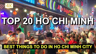 20 things to do in Ho Chi Minh city, Vietnam | Vietnam Travel 2023 【🇻🇳4K】