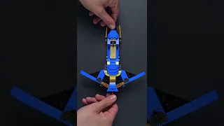 Blazing Build LEGO NINJAGO Jay’s Lightning Jet EVO