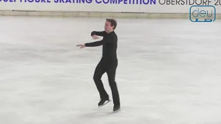 Andrea TARELLI - 2019 ISU Adult Competition Oberstdorf - Free Skating