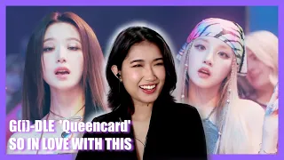 (여자)아이들((G)I-DLE) - '퀸카 (Queencard)' MV Reaction | Lady Rei