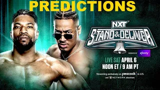 WWE NXT STAND & DELIVER 2024 PREDICTIONS